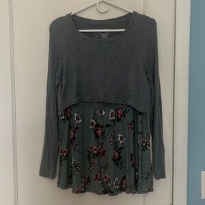 Latched Mama Long Sleeve Floral Top